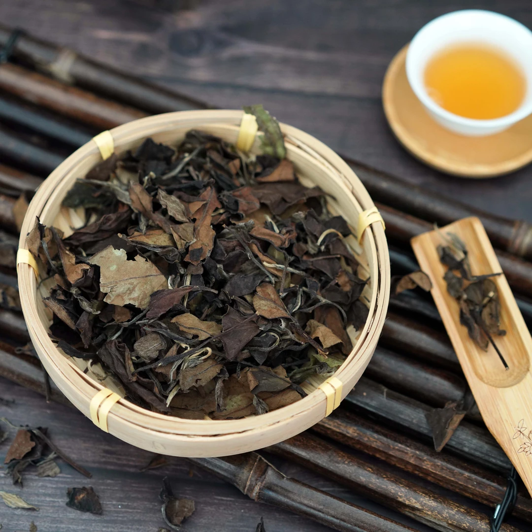 上水坑正宗一级2017年典藏6年老寿眉枣香茶蜜甜层次分明药香浓郁