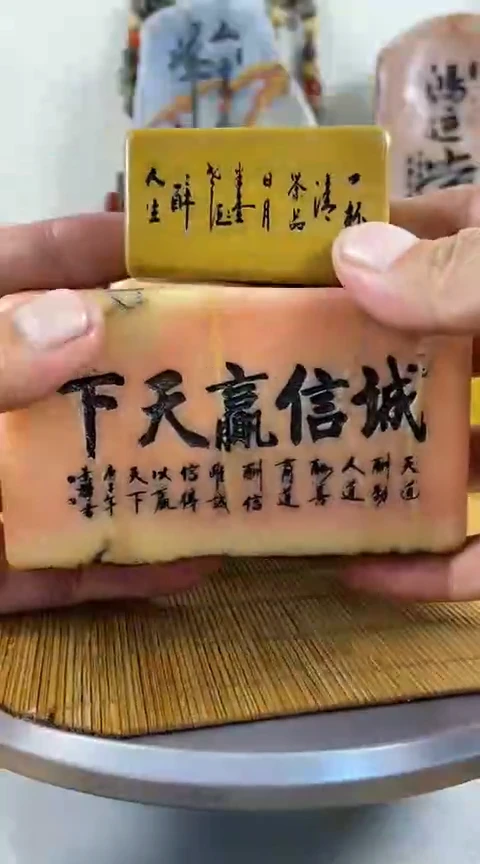 【闪购商品】砖雕茶桌石雕摆件雕刻不含底座1