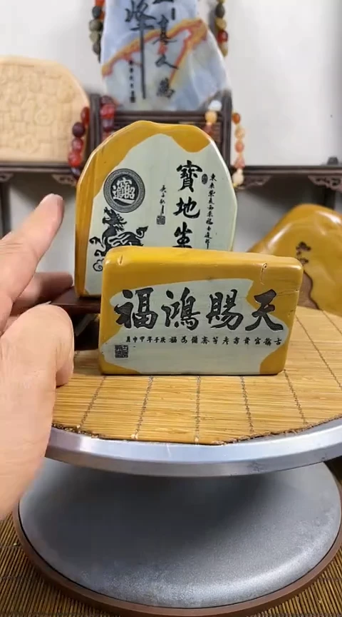 【闪购商品】砖雕茶桌石雕摆件雕刻不含底座1