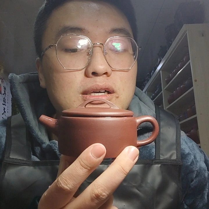 【闪购商品】紫砂茶壶紫红汉瓦200cc