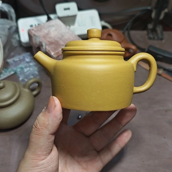 紫砂茶壶段泥内推德中160cc