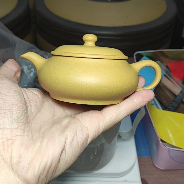 【闪购商品】紫砂茶壶140cc明炉段泥