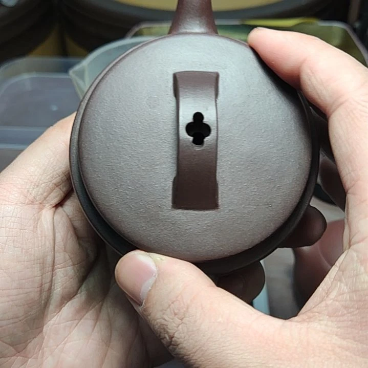 【闪购商品】紫砂茶壶紫泥汉瓦200cc