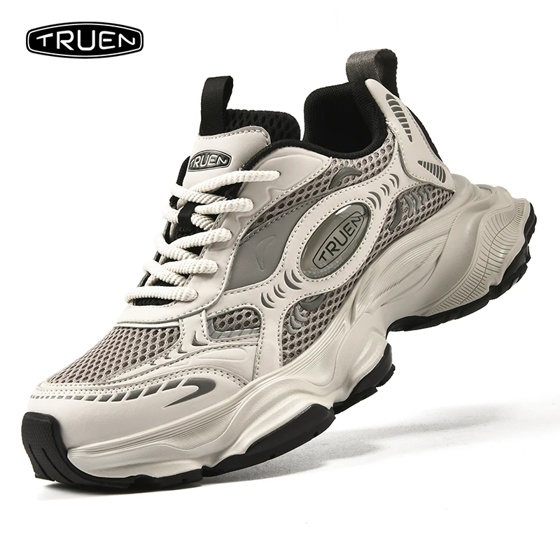 TRUE-N/真恩老爹鞋男增高运动鞋秋季厚底小众2025今年流行鞋子