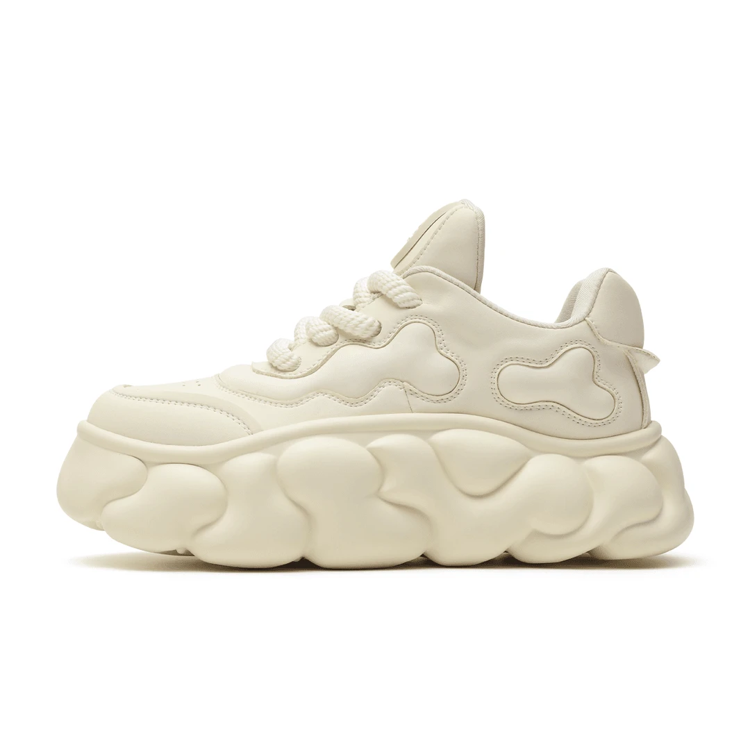 R6云朵鞋一代（白泽）潮鞋厚底增高休闲女鞋板鞋