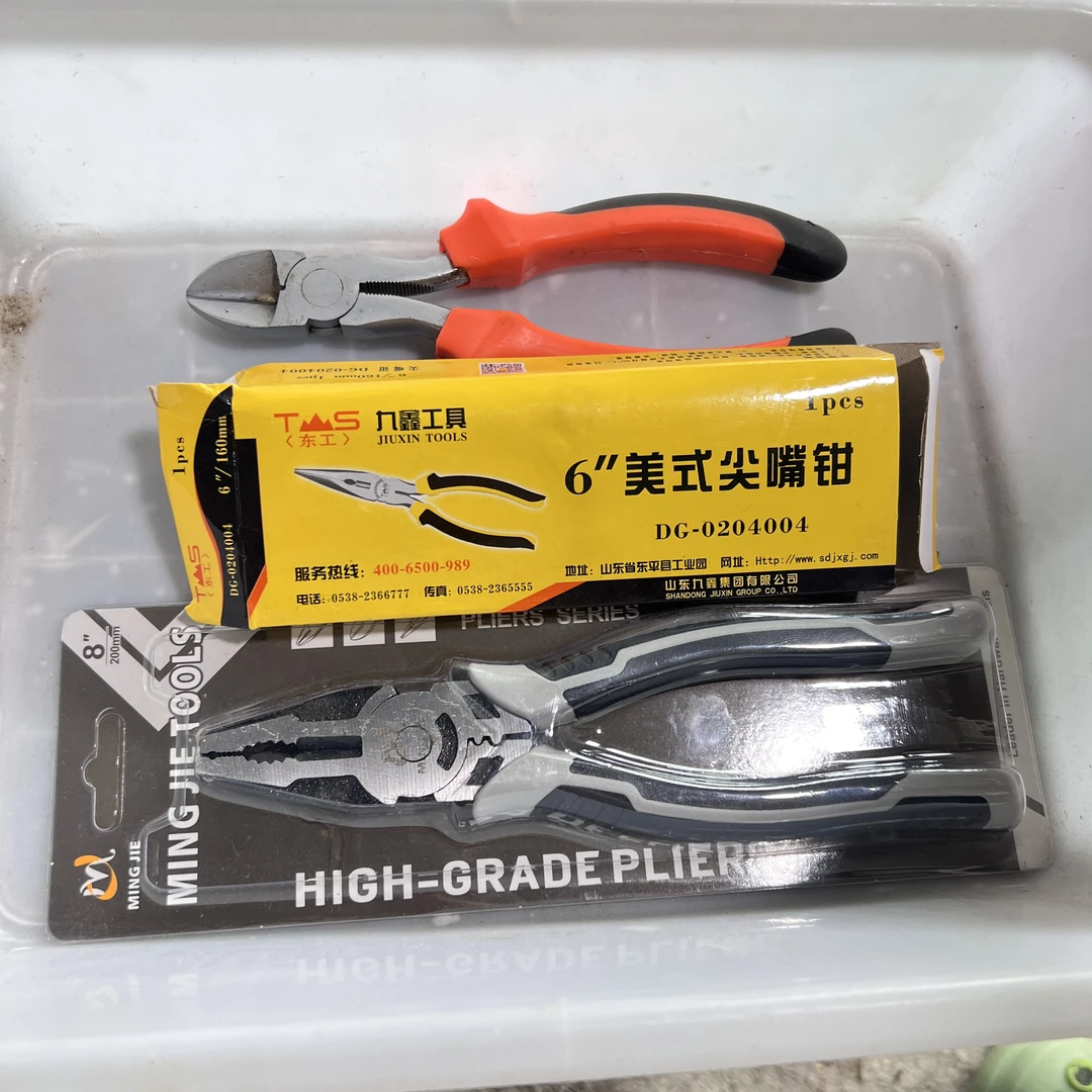 外贸尾货高质量口钳、老虎钳、尖嘴钳
