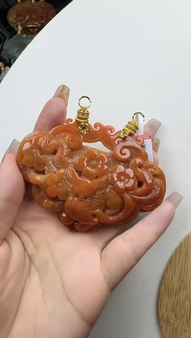 【闪购商品】翡翠颈饰未镶嵌国风复古