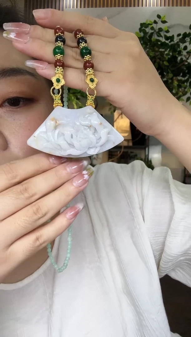 【闪购商品】翡翠颈饰未镶嵌国风复古