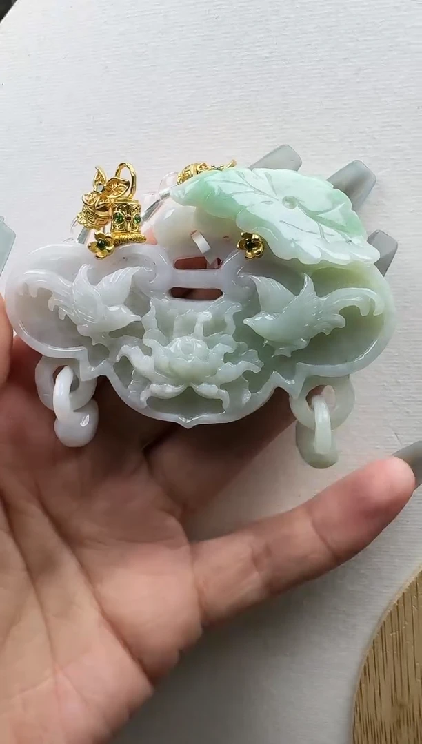 【闪购商品】翡翠颈饰未镶嵌国风复古