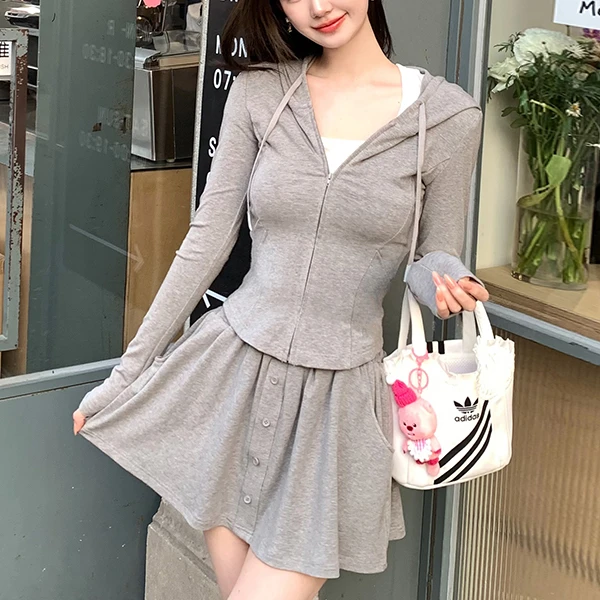 NIMO WANG【达播】运动套装两件套女夏季防晒套装