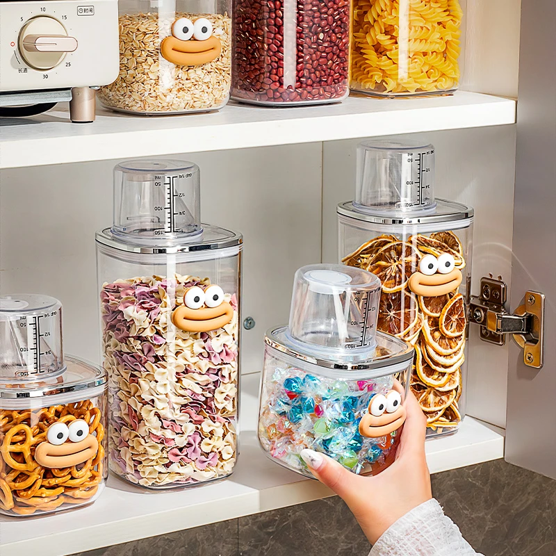 密封罐五谷杂粮收纳盒厨房食品级塑料面粉储存罐子干货粮食储物罐