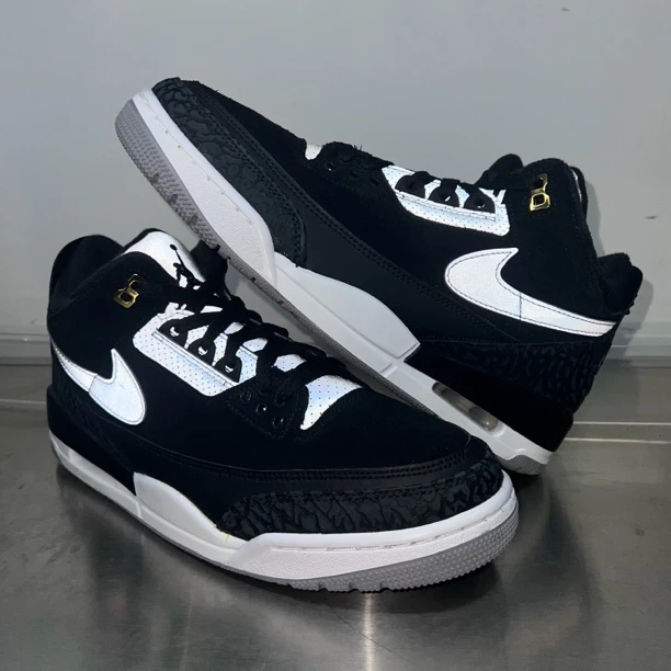 Nike AJ3黑白手稿 42.5码原盒 99新成色 耐克休闲鞋