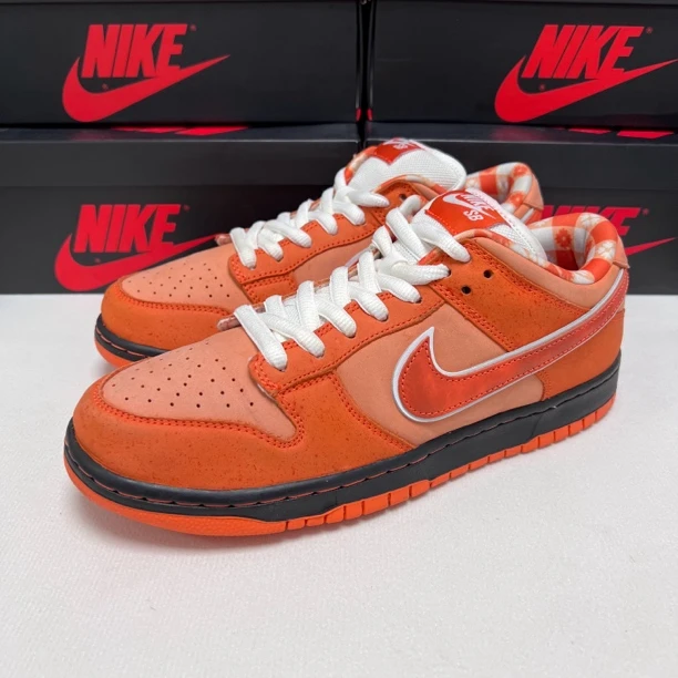 Nike dunk橙龙虾 43码配盒 成色极新 耐克休闲鞋