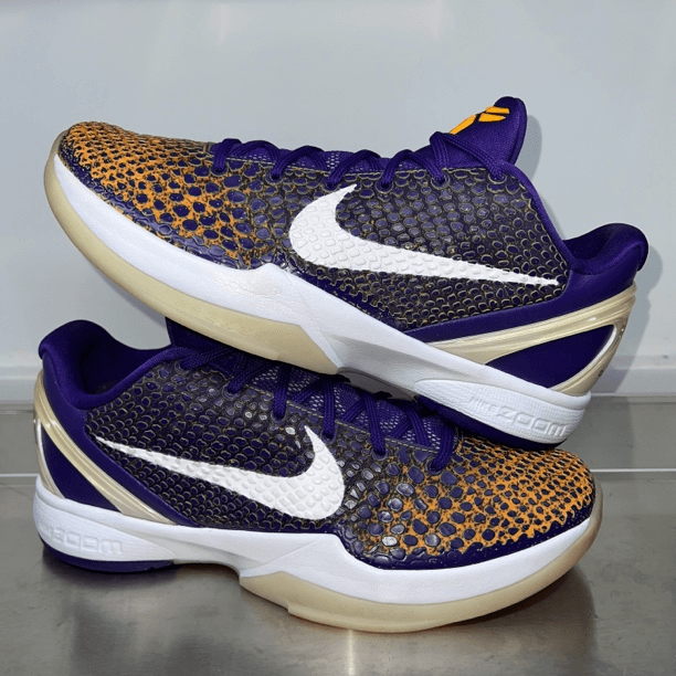 Kobe zk6紫金渐变 43码配盒 99新成色 可实战 稀有配色 科比6