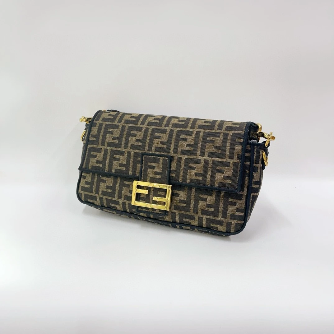 99新 FENDI/芬迪 经典老花法棍双F老花系列 （6570）