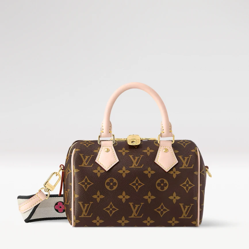 全新未使用 LouisVuitton/路易威登 Speedy20经典老花手提包单肩