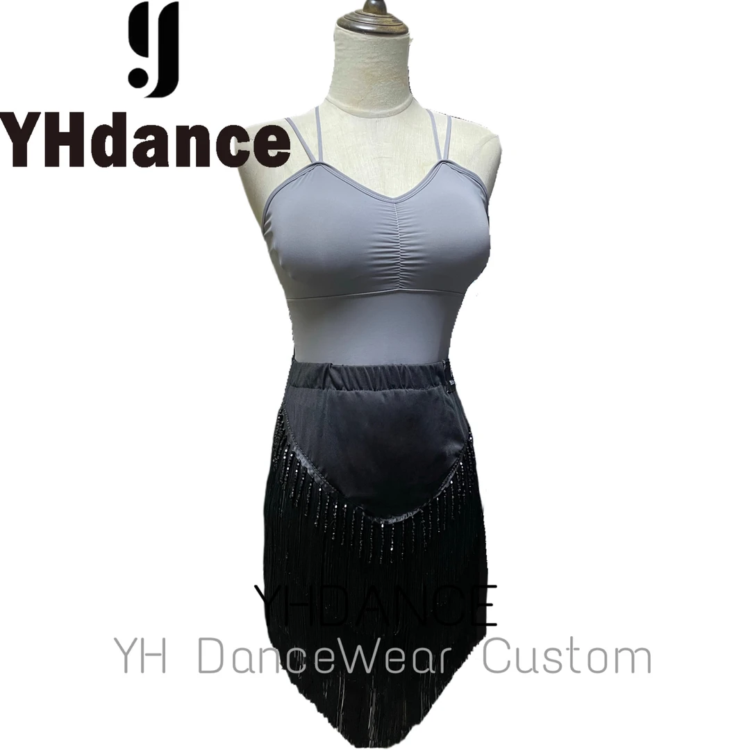 YHDANCE拉丁舞摩登舞吊带含胸垫C94