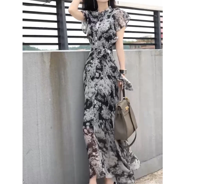 2024夏季新款时尚百搭款式女装气质名媛高级感裙子女潮知足