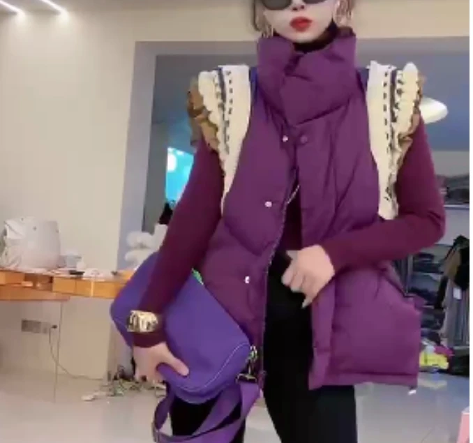 2024秋季新款女装网红气质洋气时尚减龄爆款打底衫马甲珍惜i