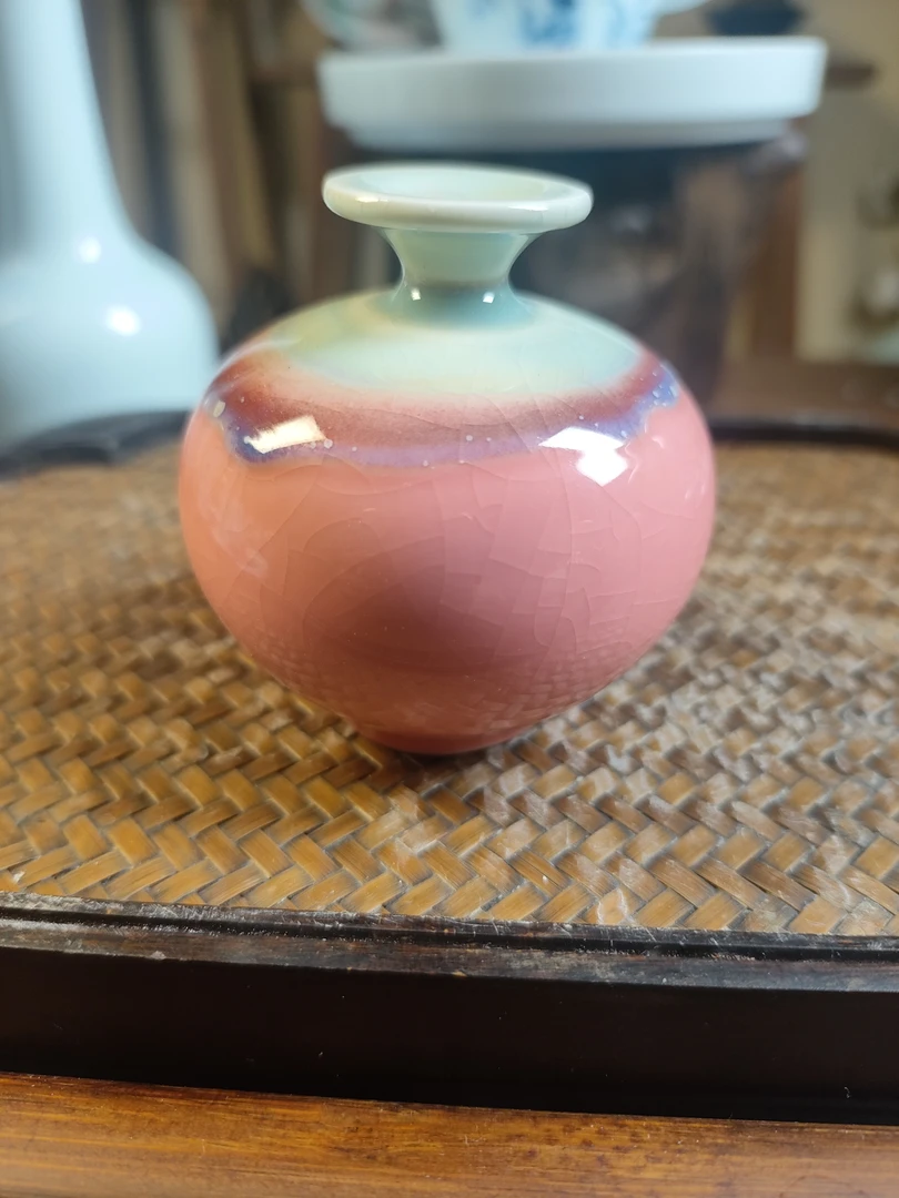 景德镇花瓶摆件小器