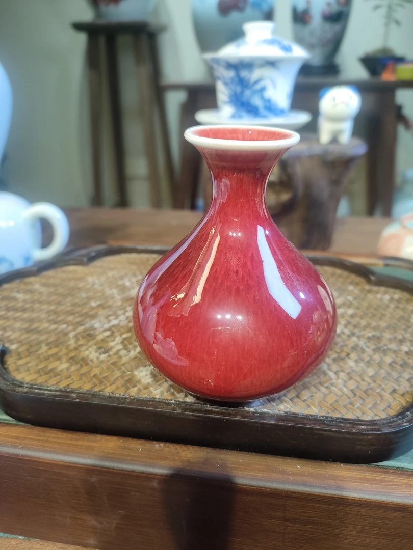 景德镇花瓶摆件小器