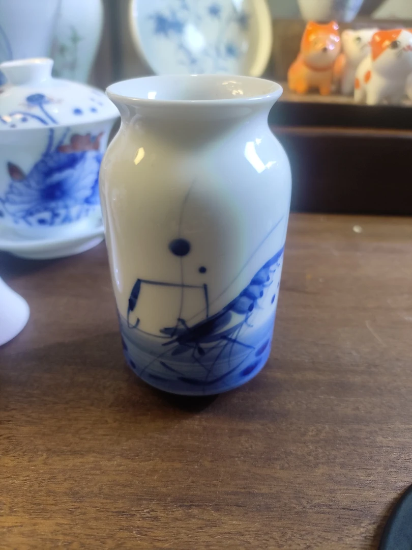 景德镇花瓶摆件小器