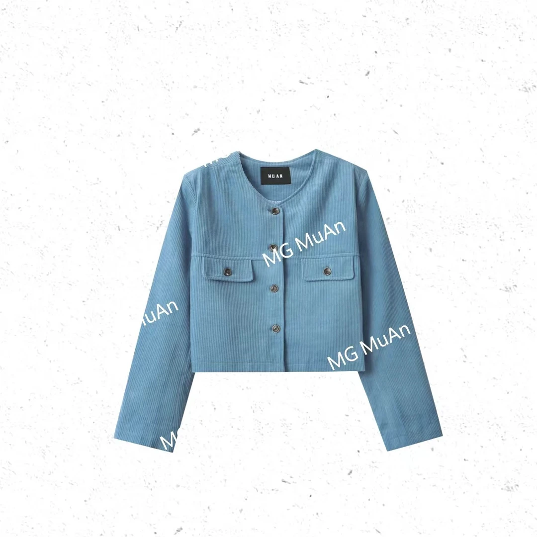 【古着小香外套】MUAN定制古着复古法式长袖外套上衣女YJ-23587