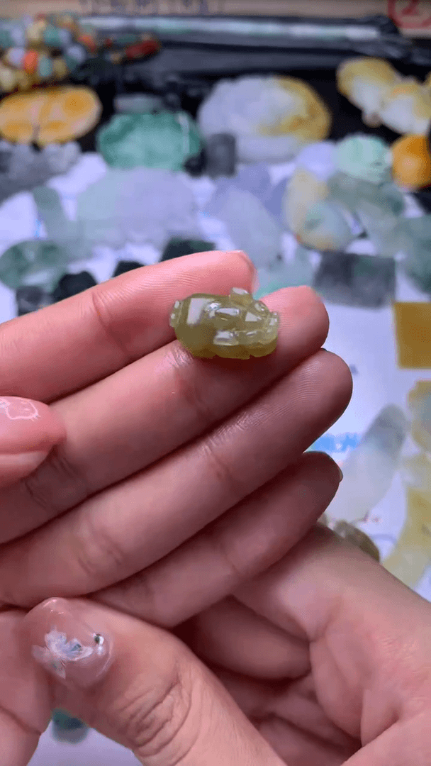 【闪购商品】定制翡翠未镶嵌MJX001238