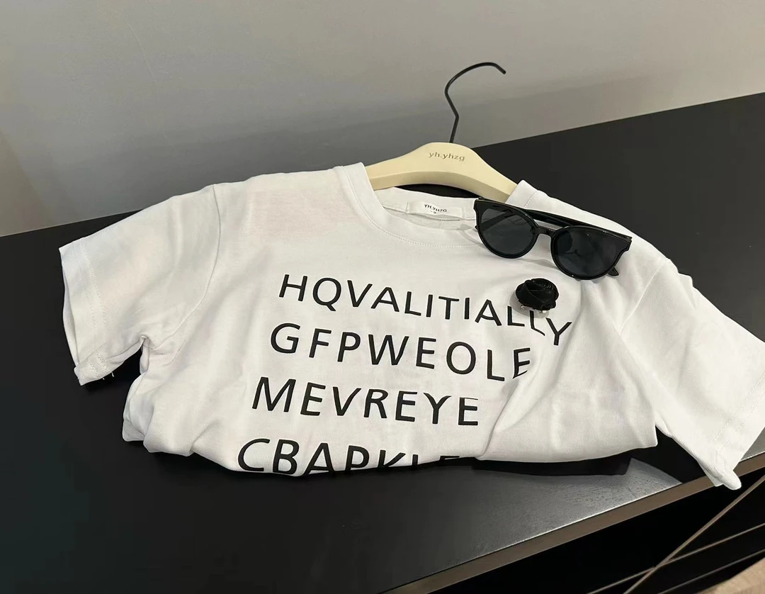 【语汐】女童时尚休闲百搭夏季时尚百搭短袖双色可选22062