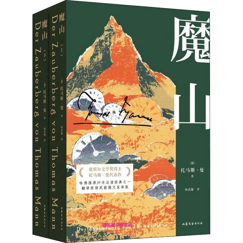 【微瑕不退换】魔山 托马斯·曼,译者：杨武能,山东文艺出版社