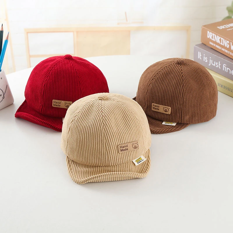 卡通婴儿帽小熊帽子韩版春秋夏季软檐鸭舌帽宝宝男女童棒球帽出游