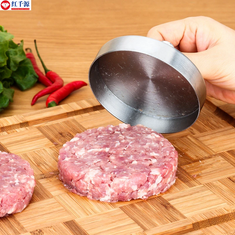 304不锈钢肉饼模具创意家用DIY模汉堡饭团煎蛋肉模加厚厨房小工具