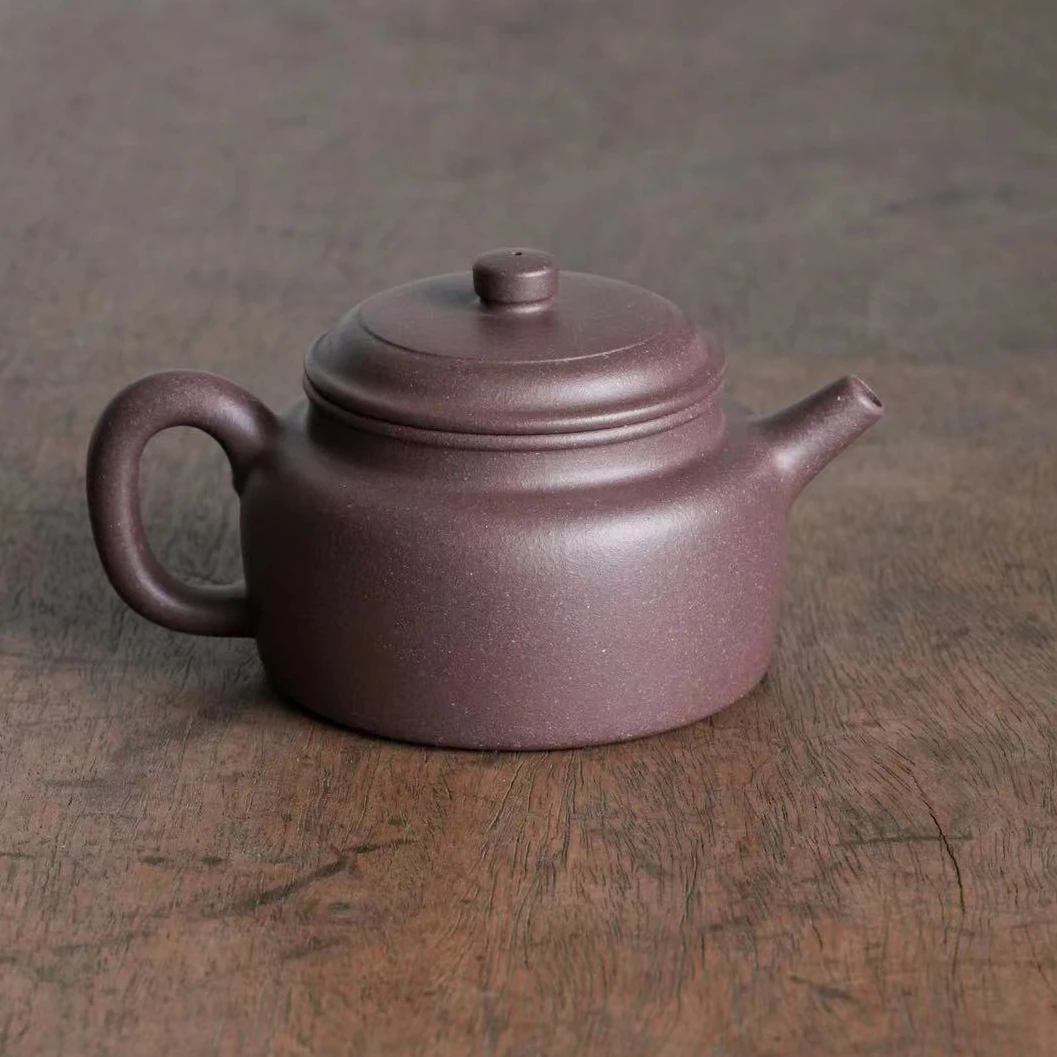 闲斋【德钟】 付道龙制 紫砂壶  容量170毫升