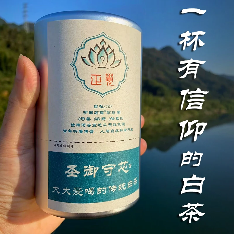聖御守芯®正觉自在白牡丹 听着佛音生长的白茶