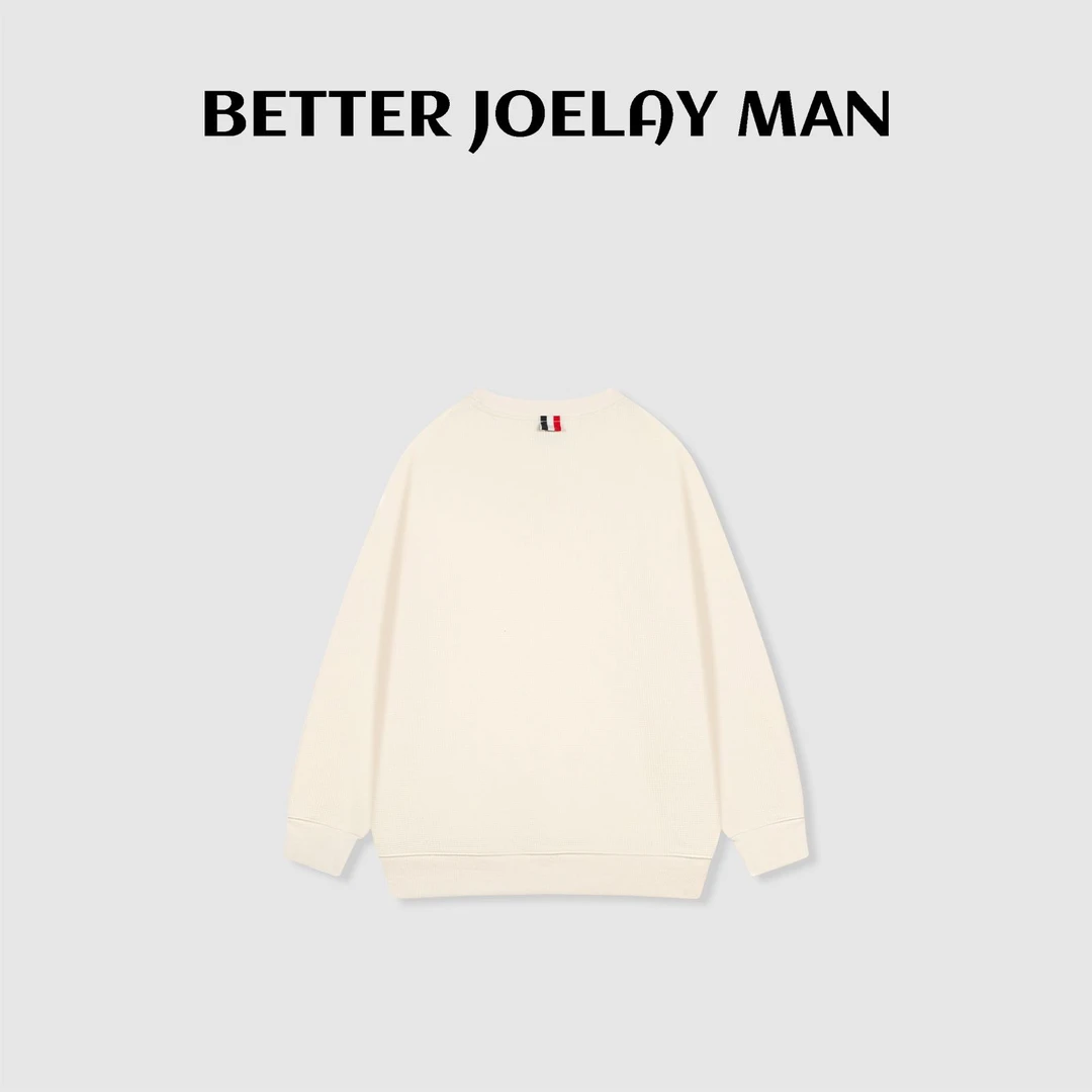 周明星男装-【休闲比格】百搭套头卫衣宽松时尚休闲潮流N718