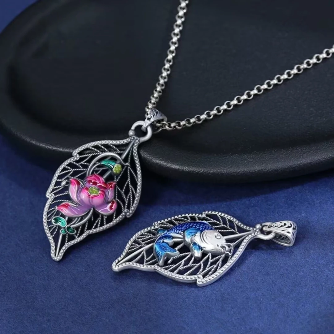 吊坠足银 【玉宏银楼】足银9999一夜暴富莲花吊坠(不含链)