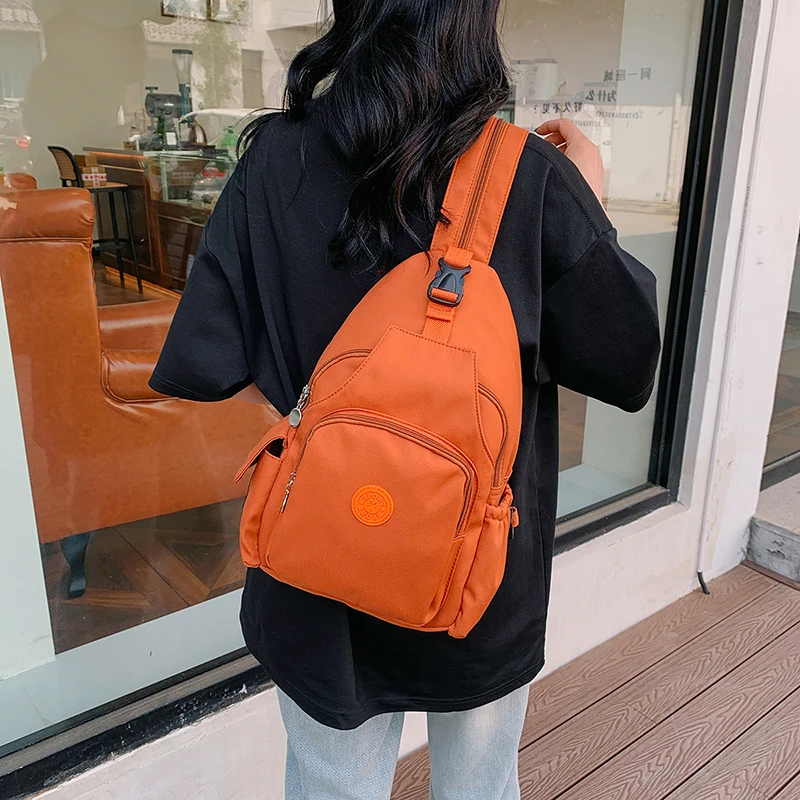 2024新款女士包简约大容量单肩包斜挎包多功能百搭胸包双肩包