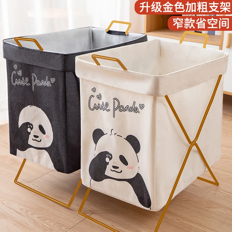 高颜值脏衣篓脏衣服收纳筐家用可折叠脏衣篮大容量卫生间放衣神器