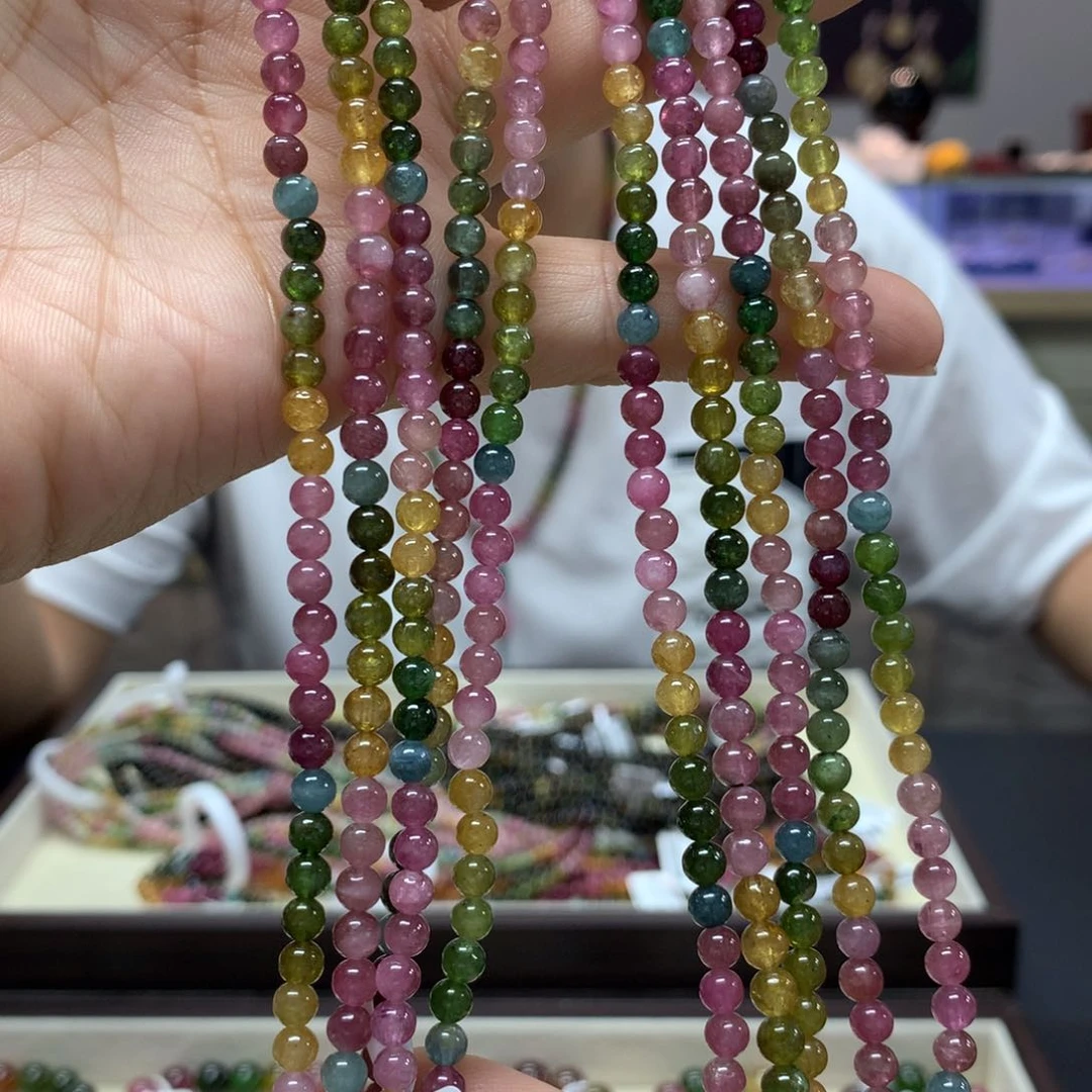 碧玺手链未镶嵌多样性一条