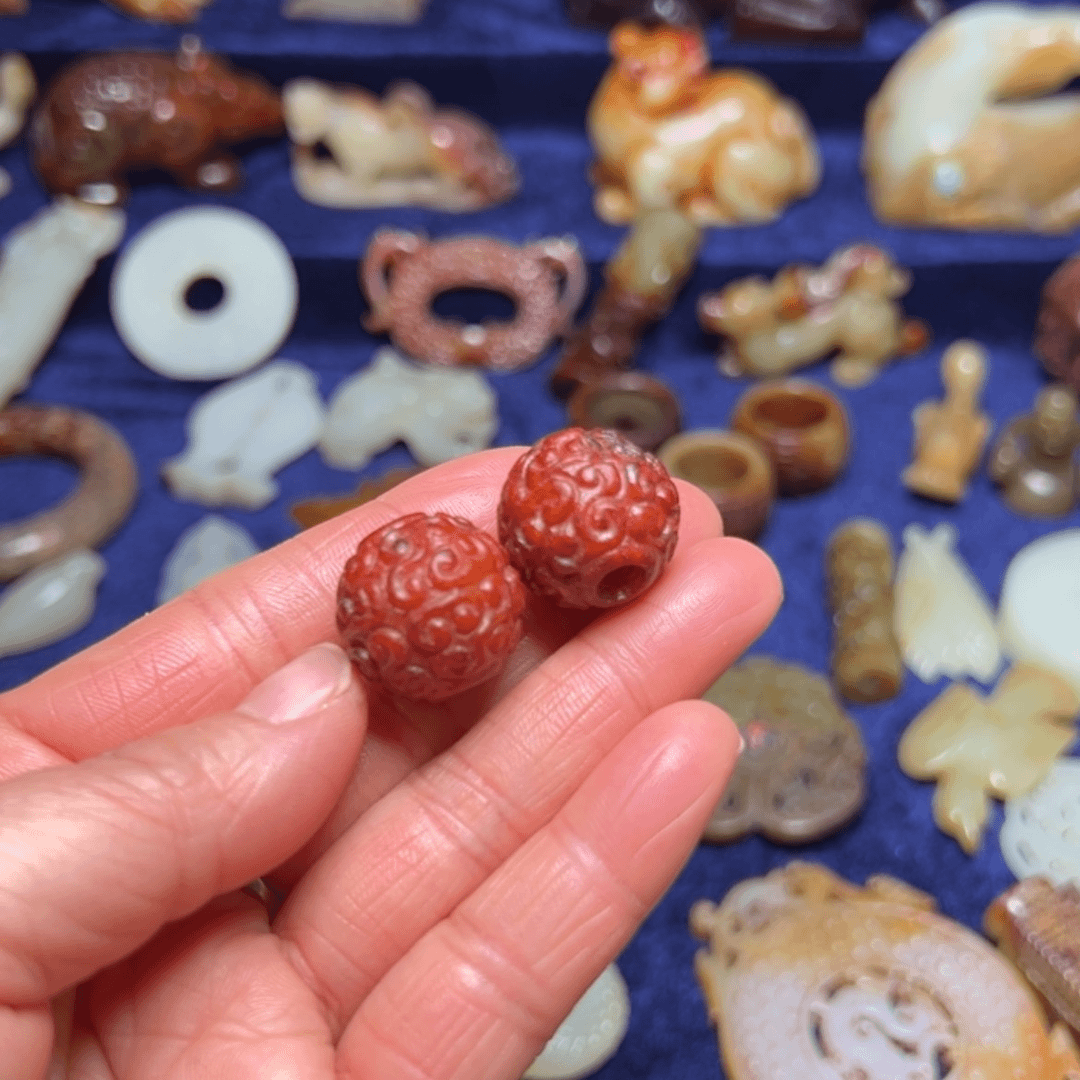 【闪购商品】和田玉挂件未镶嵌幸**鱼