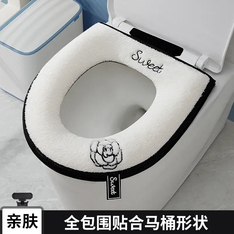 马桶坐垫新款家用马桶垫子加大加厚坐便垫冬季保暖四季通用马桶套