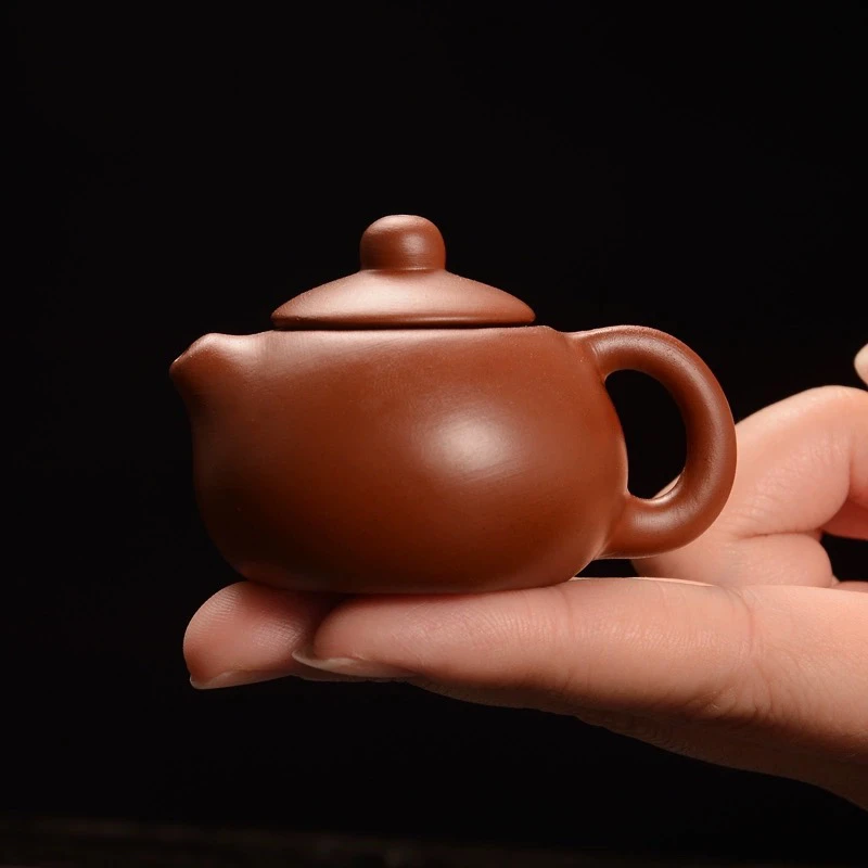 子墨有礼-迷你紫砂壶壶 摆件茶宠（壶形随机发）
