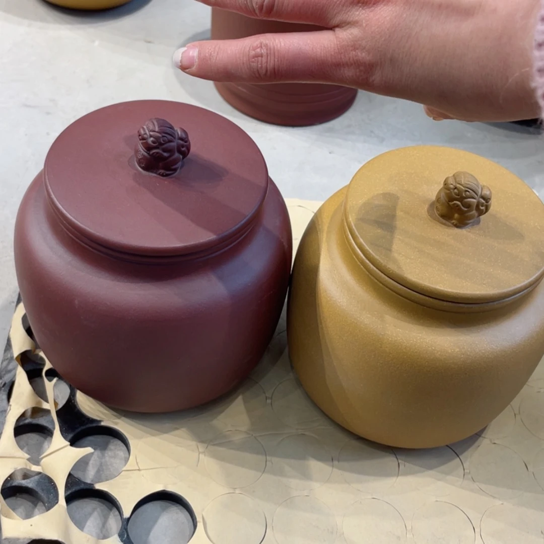 【闪购商品】紫砂茶叶罐带礼盒