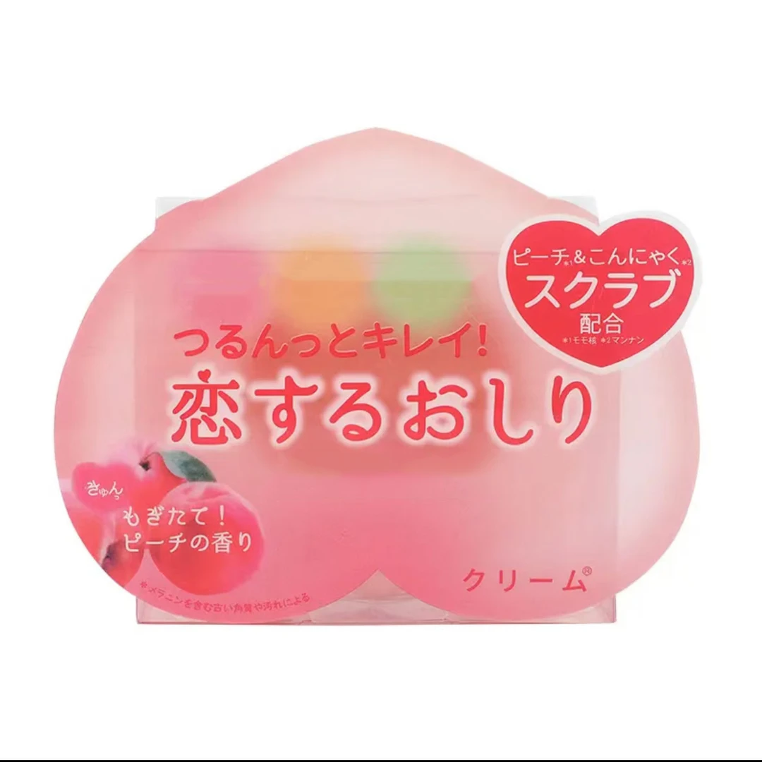 日本美臀皂臀部白皙屁屁皂洗去老旧角质蜜桃香80g