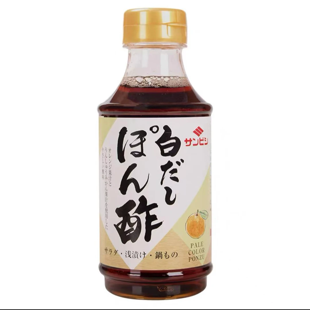 日本进口SANBISHI-淡色柚子醋310ml