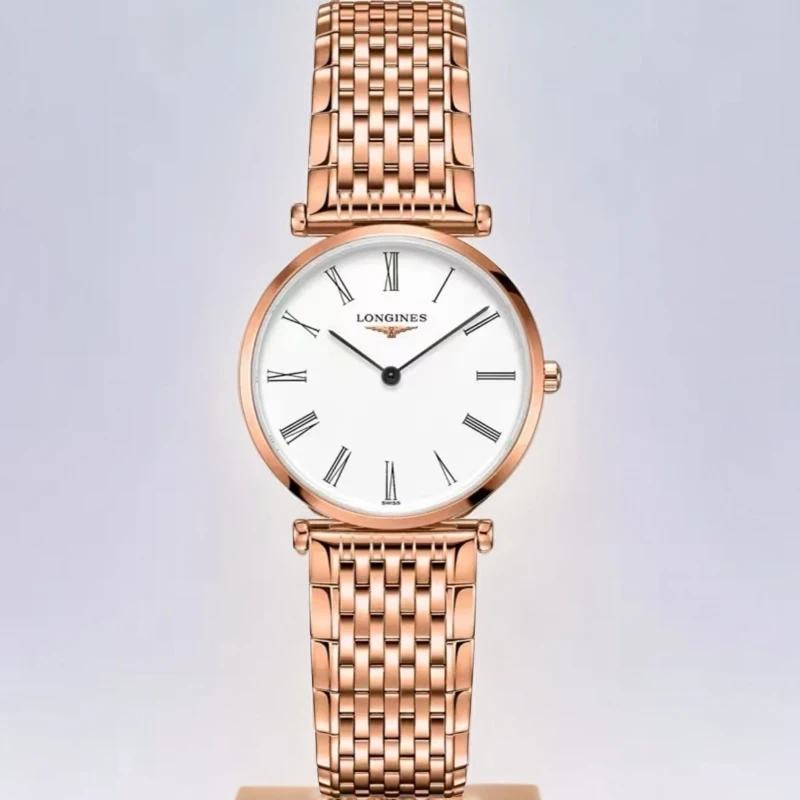 99新 Longines/浪琴 仁智全套嘉岚/L4.209.1型号/24表径/经典白盘
