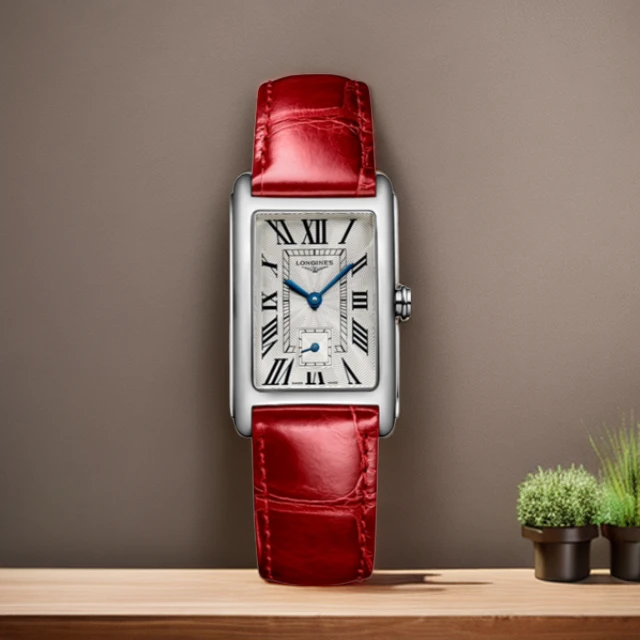 99新 Longines/浪琴 仁智女表/全套黛绰维纳石英/20.8*32表径时尚