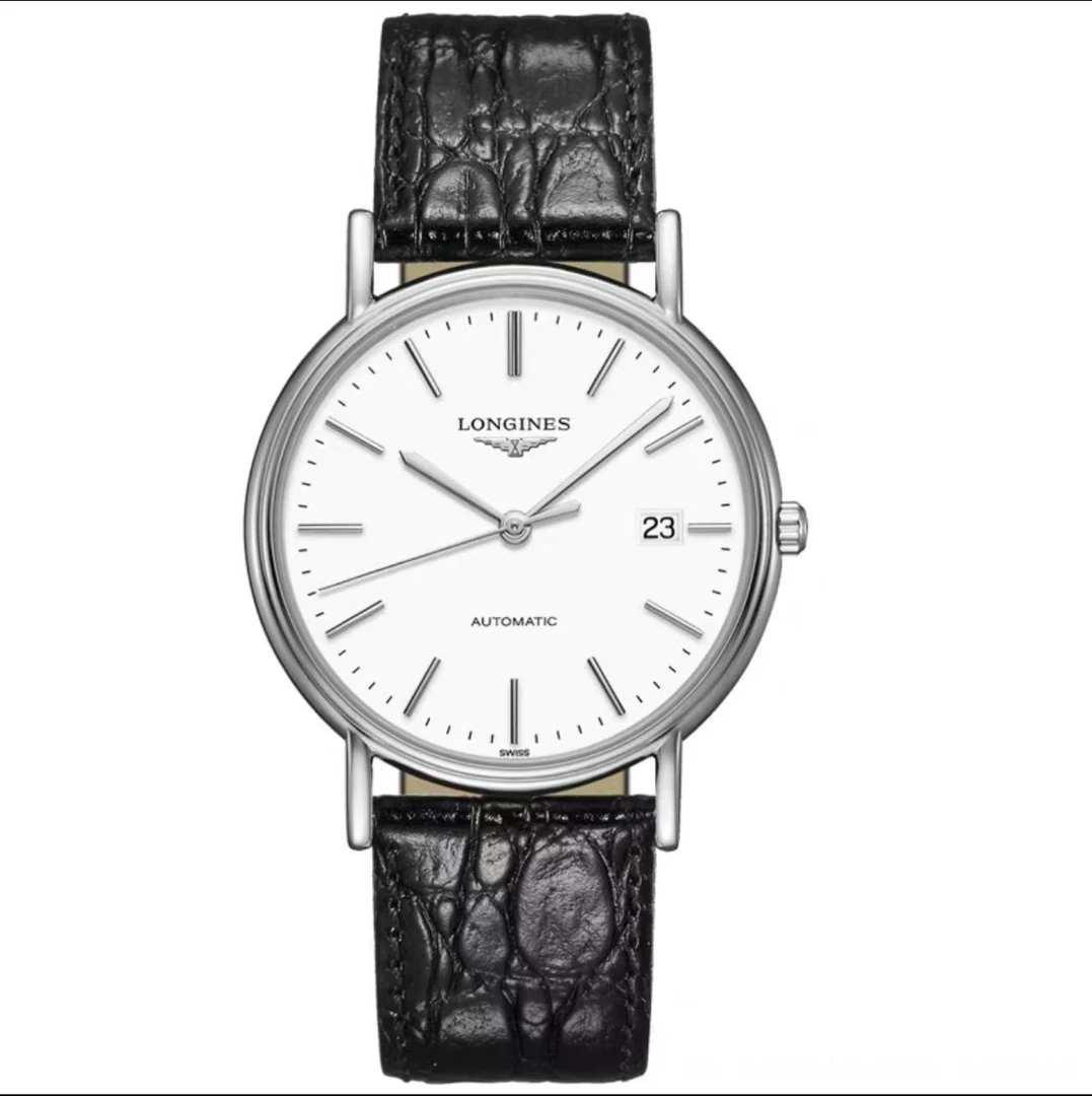 99新 Longines/浪琴 单表瑰丽男表/38.5表径/机械/经典复古简约