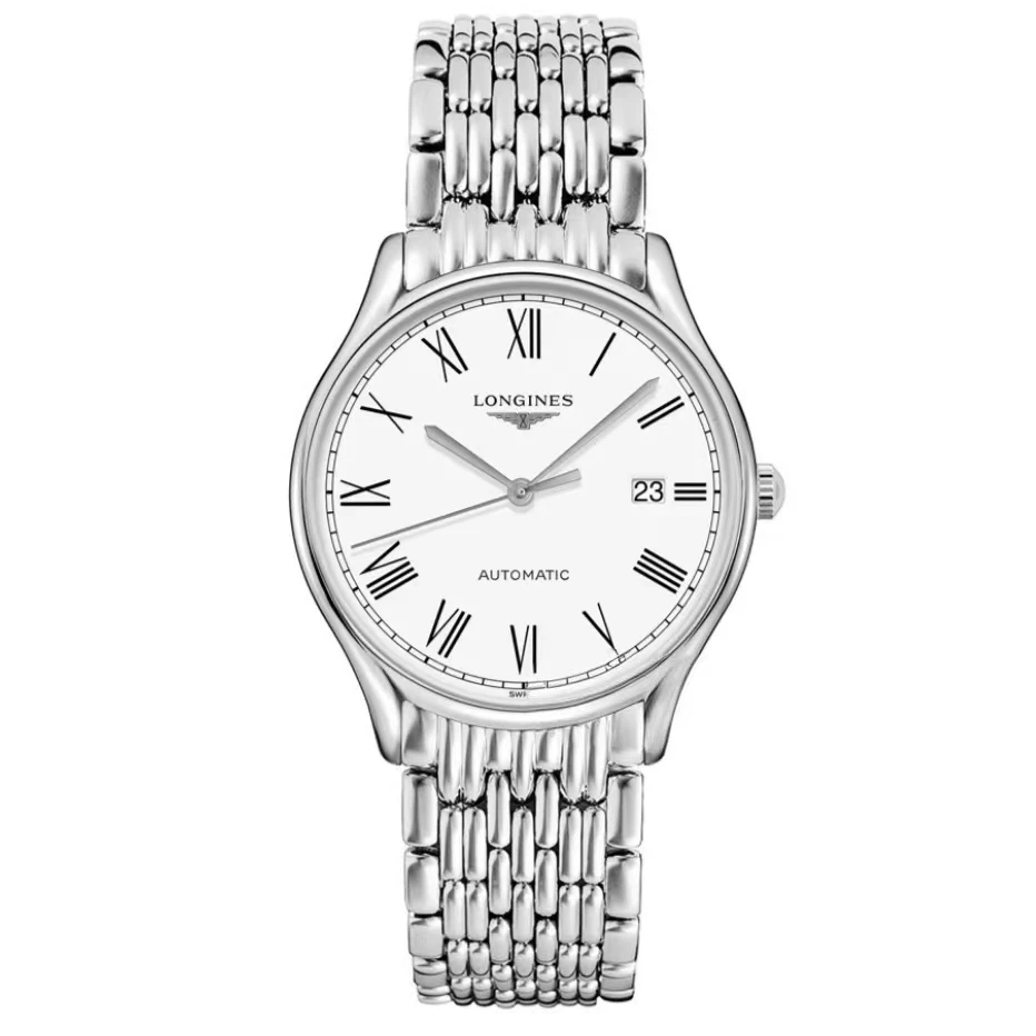 99新 Longines/浪琴 单表律雅男表/35表径/密底自动机械/简约经典