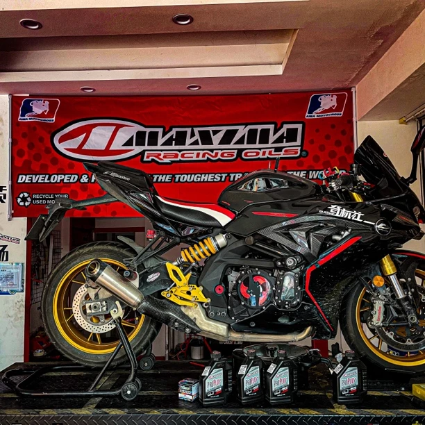 赛600机油保养美式马机油铂金猛禽10W-50公路闪电15W-50系列